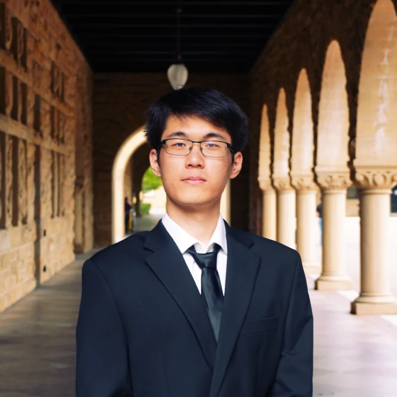Portrait of Jason Shi at Stanford